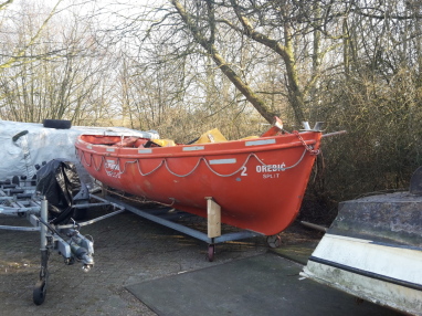 Harding sloep. Lopend project voor bierbrouwer