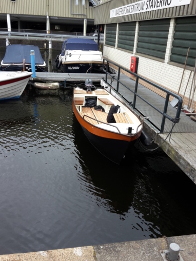 Gereed voor de Amsterdamse grachten.