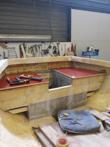 achterdekjes in de voorbereiding