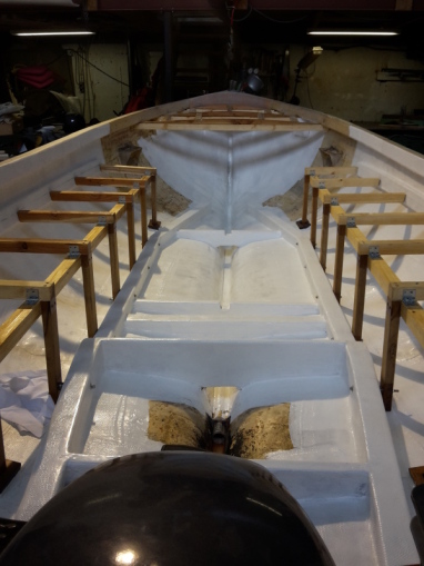 Bijna in de grondverf topcoat.