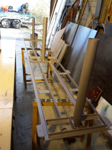 Biertafel in de grondverf