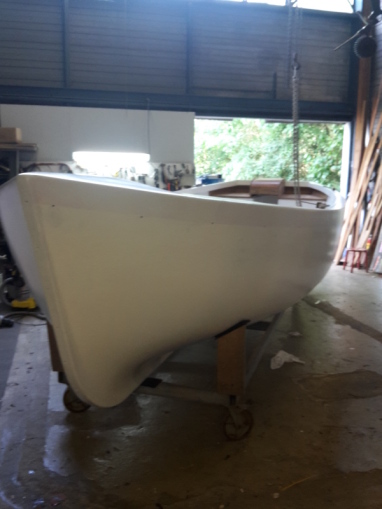 Tweede laag grondverf hd-coating wit